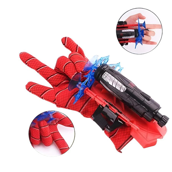 Interaktivní superhrdinská loutková hračka se spidermanovými střely – Pro děti od 3 let