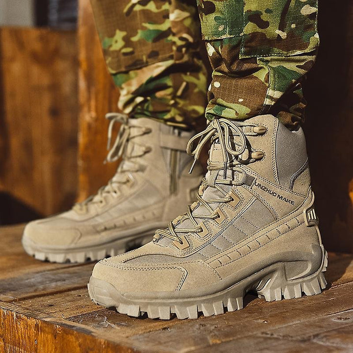 Vodotěsné taktické podzimní pracovní boty s ochranou proti propíchnutí – TrailForce Tactical