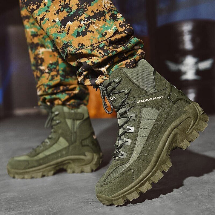 Vodotěsné taktické podzimní pracovní boty s ochranou proti propíchnutí – TrailForce Tactical