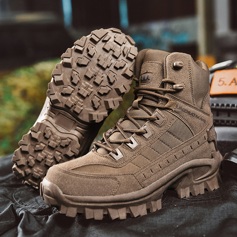 Vodotěsné taktické podzimní pracovní boty s ochranou proti propíchnutí – TrailForce Tactical