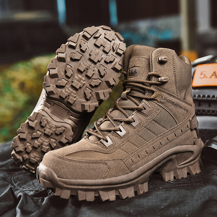 Vodotěsné taktické podzimní pracovní boty s ochranou proti propíchnutí – TrailForce Tactical