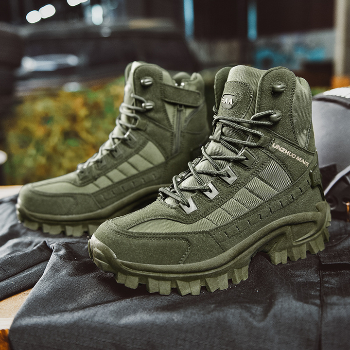 Vodotěsné taktické podzimní pracovní boty s ochranou proti propíchnutí – TrailForce Tactical