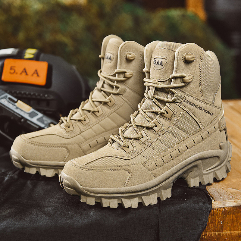 Vodotěsné taktické podzimní pracovní boty s ochranou proti propíchnutí – TrailForce Tactical