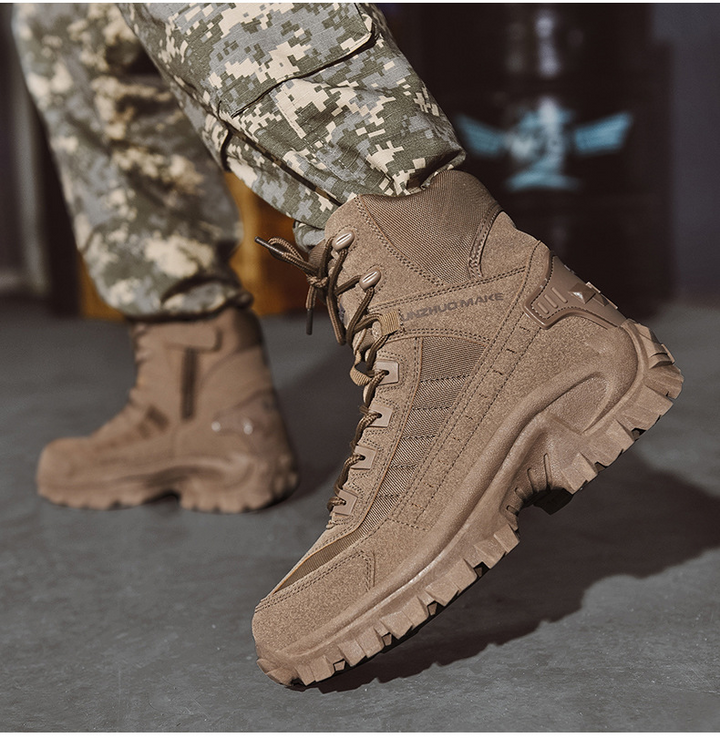 Vodotěsné taktické podzimní pracovní boty s ochranou proti propíchnutí – TrailForce Tactical