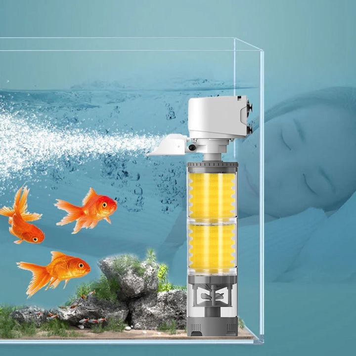 Tichý elektrický akvarijní filtr – AquaSilence
