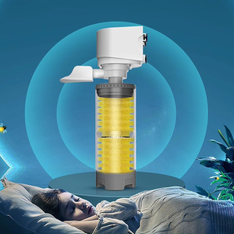 Tichý elektrický akvarijní filtr – AquaSilence