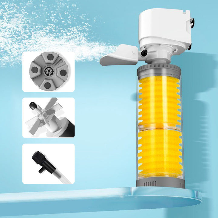 Tichý elektrický akvarijní filtr – AquaSilence