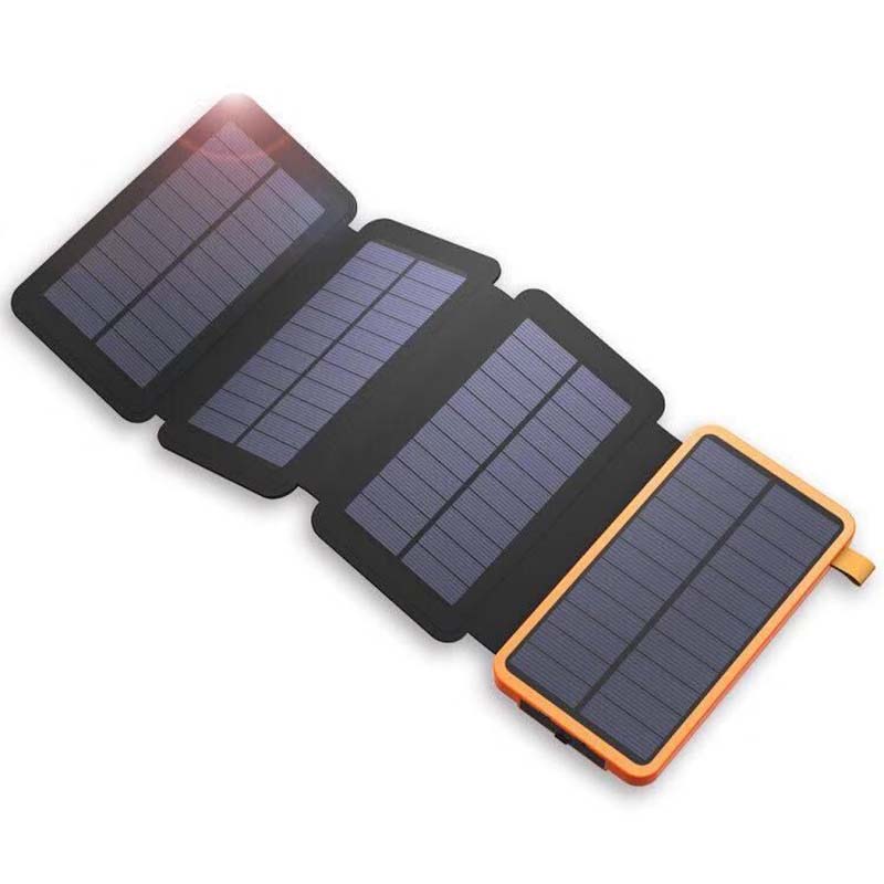 Solární energie - Powerbanka se 4 panely a 3 USB výstupy – SunCore