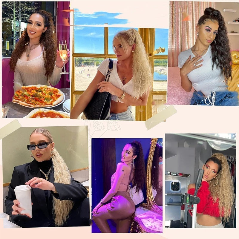 Kudrnatý clip-in culík – Nayla