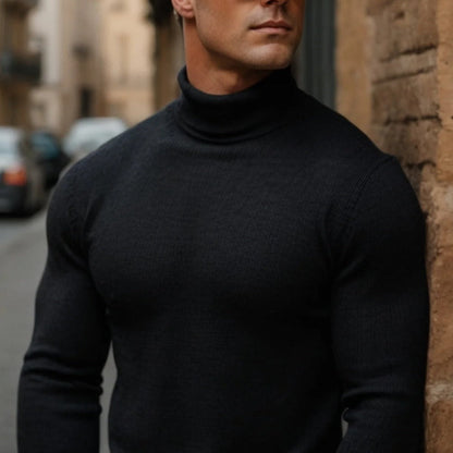 Měkký a pohodlný pánský rolák z bavlny – Jonas