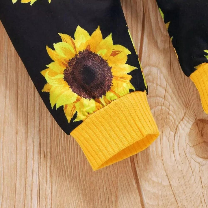 2-dílný dětský outfit s motivem slunečnice – SolLeende