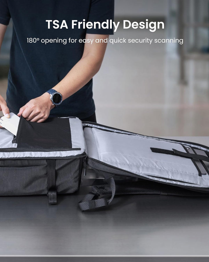 38 l TSA-kompatibilní příruční cestovní batoh s přihrádkou na notebook