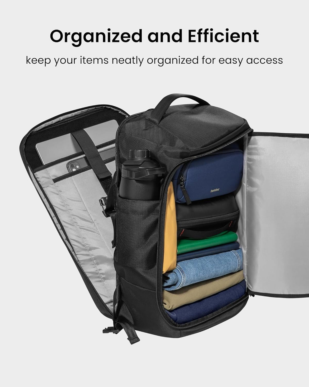 38 l TSA-kompatibilní příruční cestovní batoh s přihrádkou na notebook