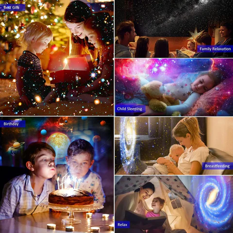 13 v 1 Galaxy noční lampička a projekce – Orion