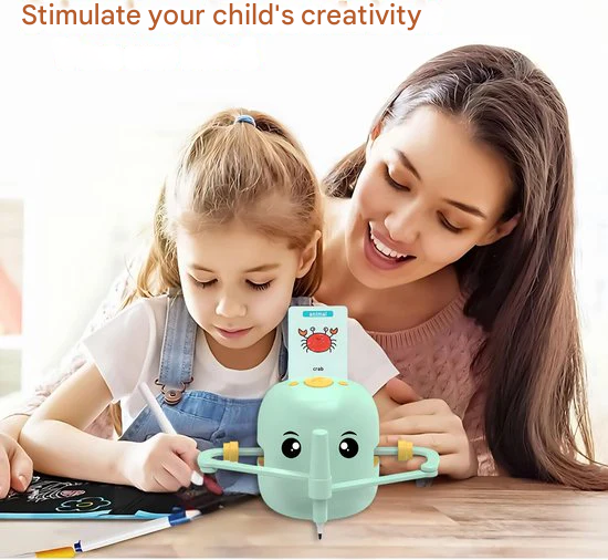Kreslící robot s učebními pomůckami – Kreativní kreslení pro děti