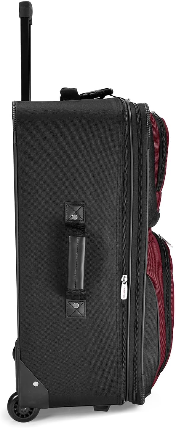 8dílná sada softshellových kufrů s balicími kostkami a zámkem TSA – TravelMax