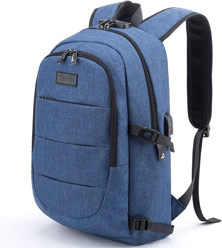 Extra velký batoh proti krádeži pro notebook a cestování s USB portem – 30–50 l