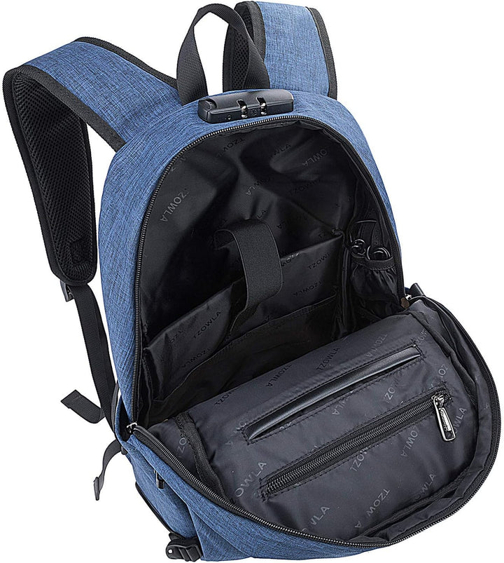 Extra velký batoh proti krádeži pro notebook a cestování s USB portem – 30–50 l