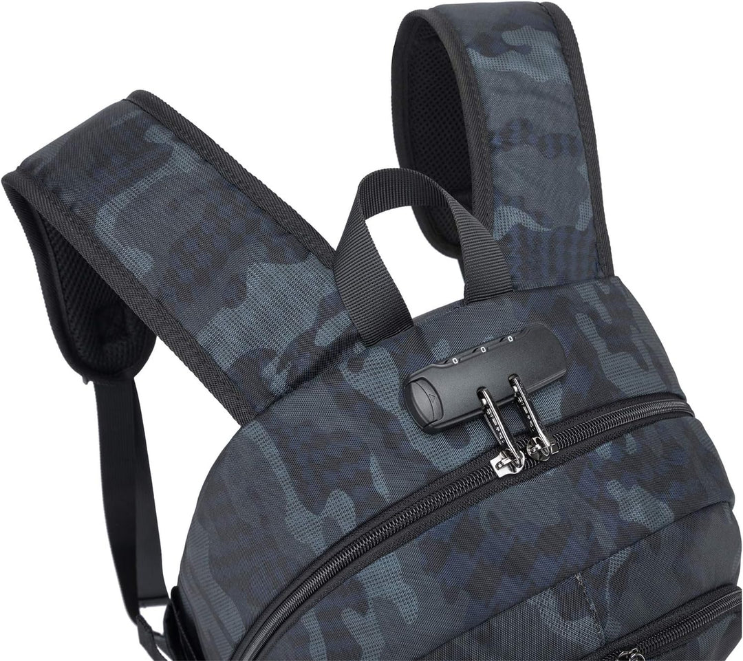 Extra velký batoh proti krádeži pro notebook a cestování s USB portem – 30–50 l