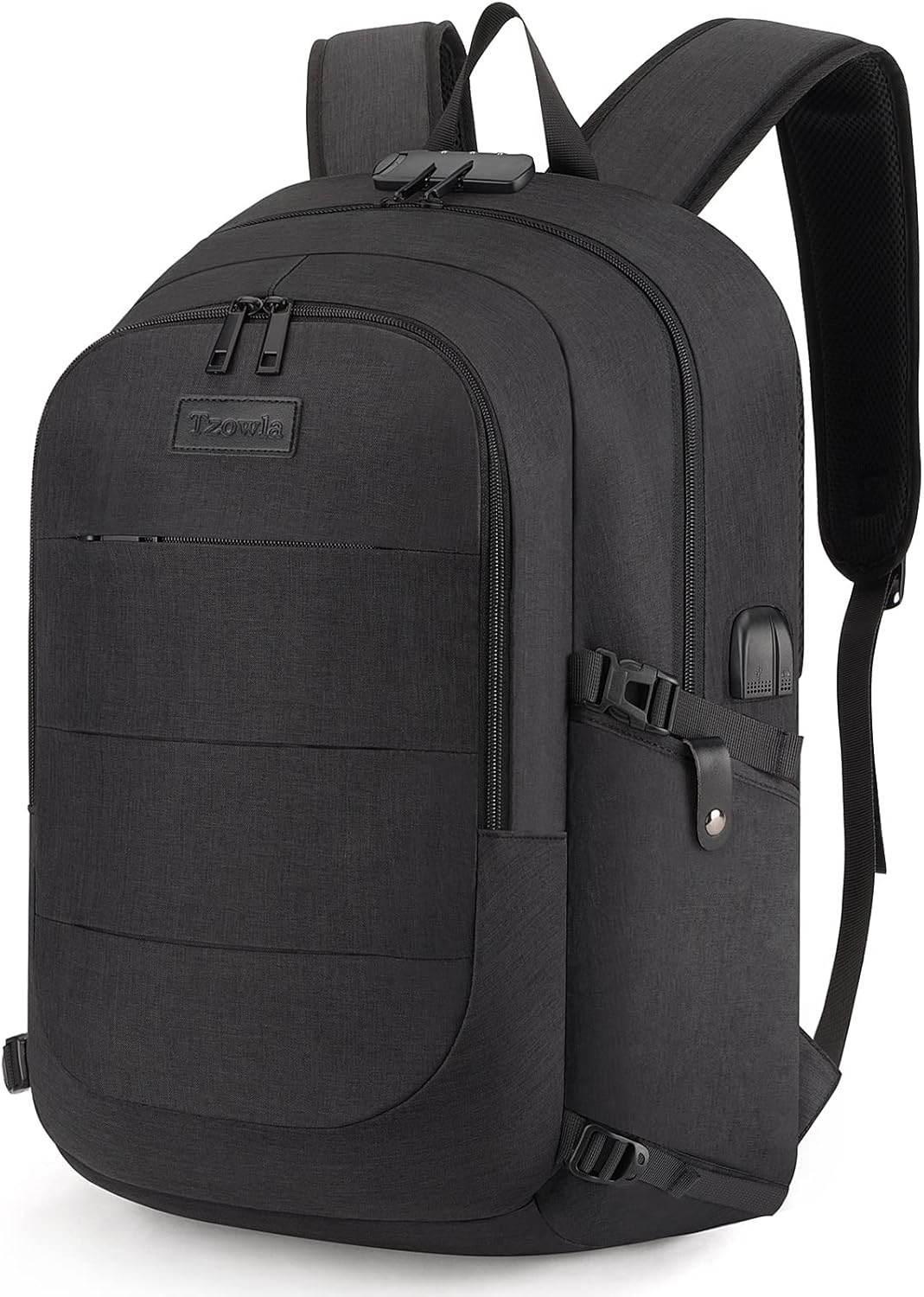 Extra velký batoh proti krádeži pro notebook a cestování s USB portem – 30–50 l