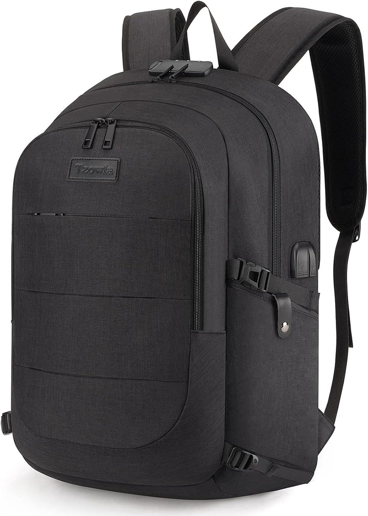Extra velký batoh proti krádeži pro notebook a cestování s USB portem – 30–50 l