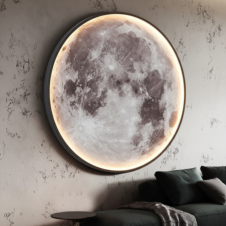 Wandmontierte Mondlampe - Moonveil