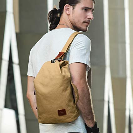 Voděodpudivá plátěná taška přes rameno s přihrádkou proti krádeži – MultiWear
