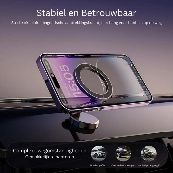 Magnetický telefonní držák se spodní částí z kovu – GripMount (1+1 ZDARMA)