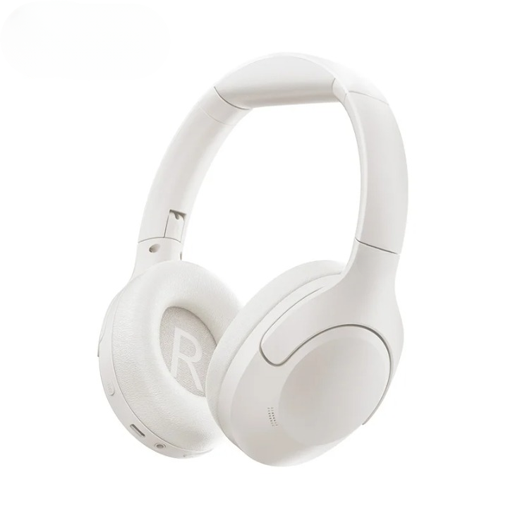 Bezdrátová over-ear sluchátka s hybridním ANC, 40mm měniči a výdrží baterie až 60 hodin – SoundNova