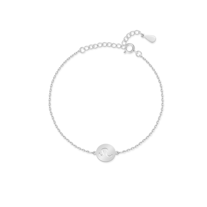 Zodiac Armband Silber, verstellbar, minimalistisches Design, Schmuck für Damen, Geschenkidee.